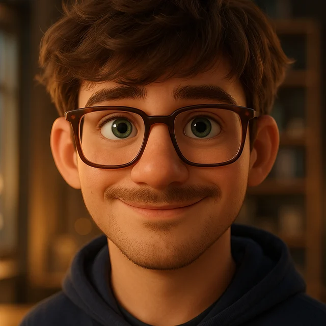 Dominik, Gründer von BETEP, als 3D-Figur